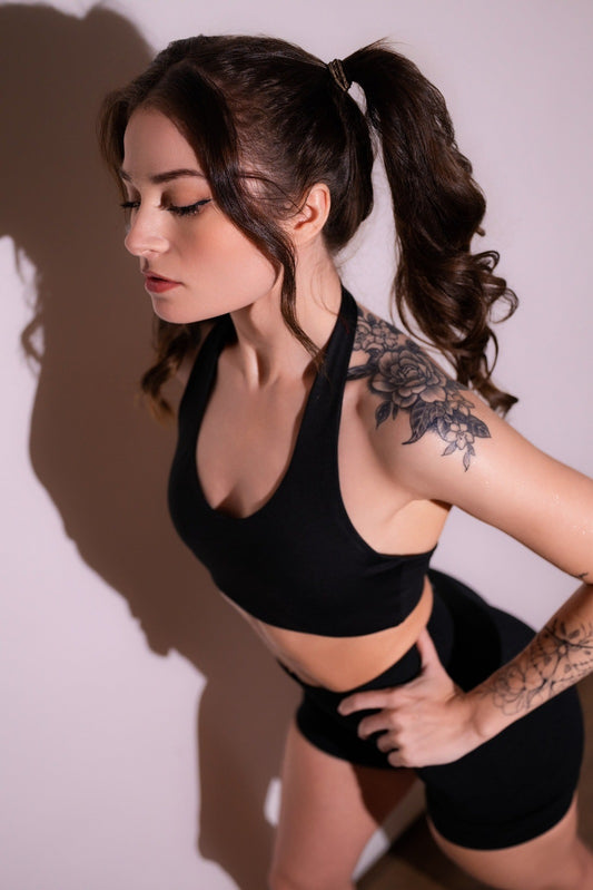 Poised Halter Sports Bra